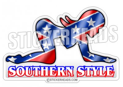 Southern Style - Sexy - Funny Sticker