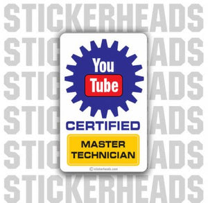 You Tube Certified - Add Your Own Text - Misc Union Sticker