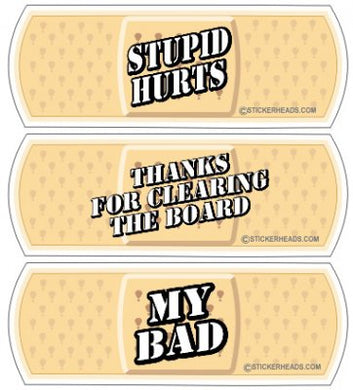 Band-aid Sticker Pack #1 ( 3 stickers )