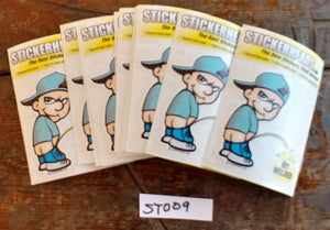 ⭕#ST009 - Pee Piss Welder  12-3" Sticker Pack   | |  Over Run Sticker Deal  | |