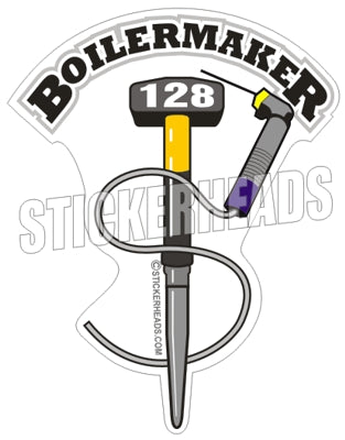 Sledge hammer - Welders - $ - your local - boilermakers boilermaker Sticker
