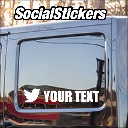 Twitter - SOCIAL MEDIA STICKERS - Make Your Own Sticker