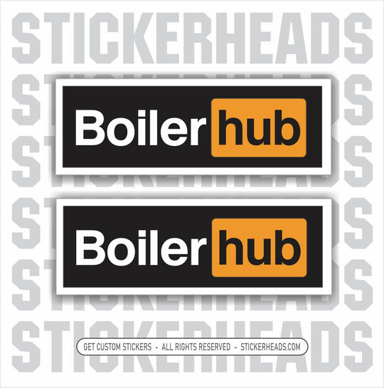 Boiler hub - Boilkermaker Funny Work Sticker