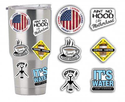 Sticker Pack #2 - Coffee Tumbler Drink Drunk Sticker