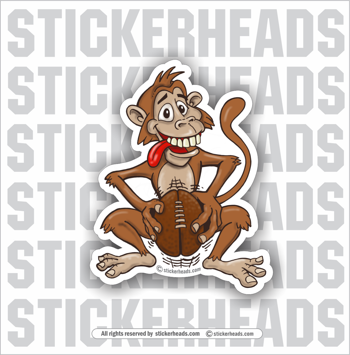 Sticker Monkey Fuck - Autocollant Monkey Fuck