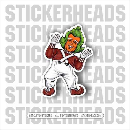 oompa loompa- Funny Work Sticker