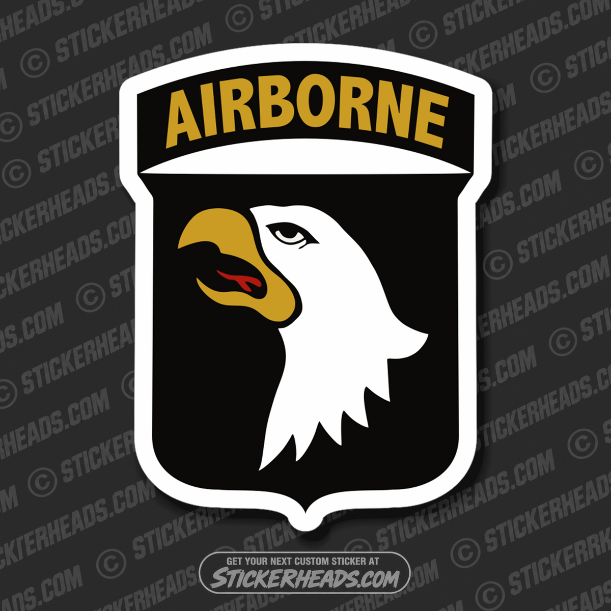 U.S. Army Airborne Eagle  - Military Sticker