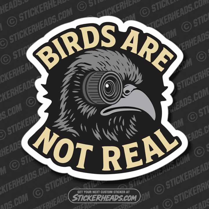 BIRDS ARE NOT REAL  - Conspiracy Sticker