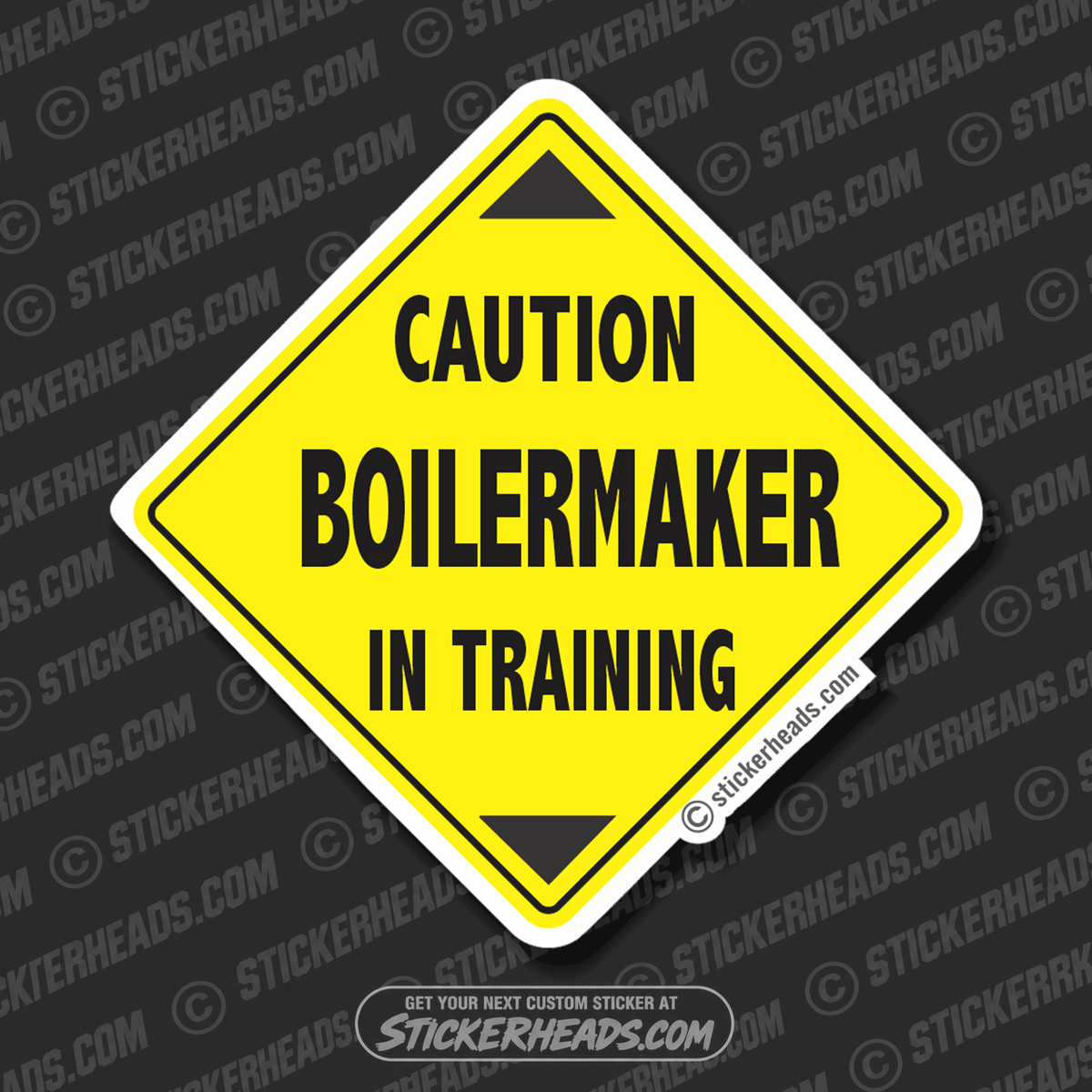 Caution Boilermaker In Training Boiler maker  boilermakers  boilermaker  Sticker