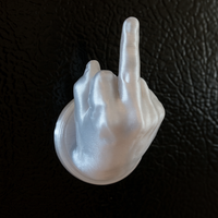 Magnetic flip off finger - Work Union Misc Funny -  Guy Gifts - Man Cave Shit