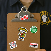 FOREMAN MONSTER  -  Union Misc Funny Sticker