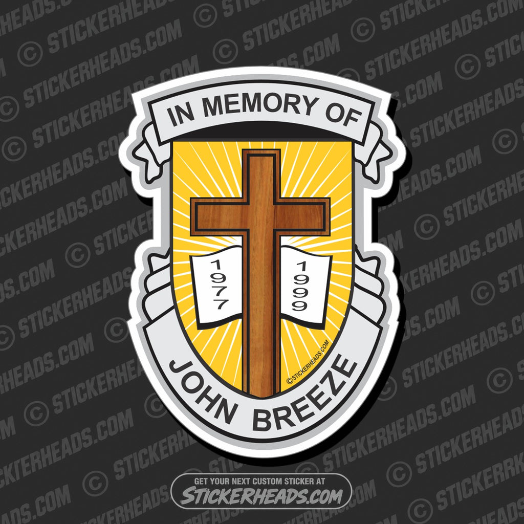 SH-PROTECTED|IN MEM BIBLE AND CROSS