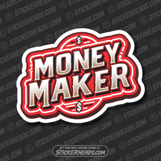 MONEY MAKER  - welding weld sticker