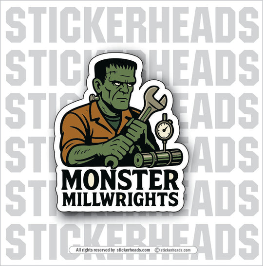 MONSTER MILLWRIGHT - HALLOWEEN Misc Sticker