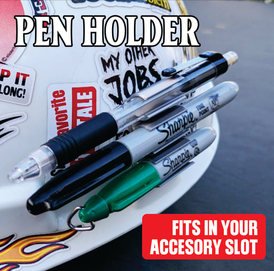 SHARPIE/PEN HART HAT HOLDER -  ACCESSORY SLOT - Work Union Misc  -  Guy Gifts - Man Cave Shit