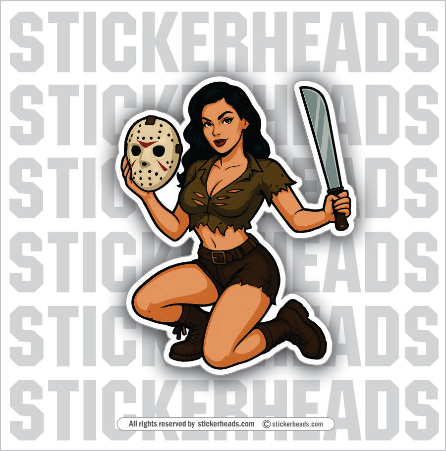 FRIDAY 13TH  -  SEXY  GIRL  HORROR WHORE