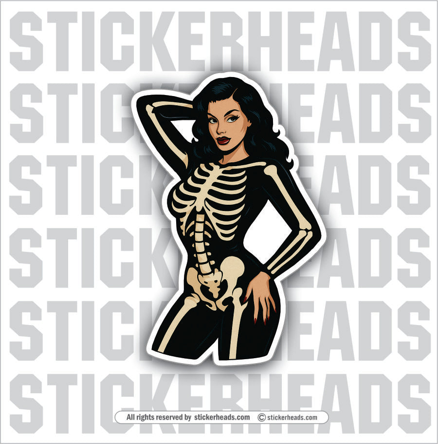 SKELETON -  SEXY  GIRL  HORROR WHORE