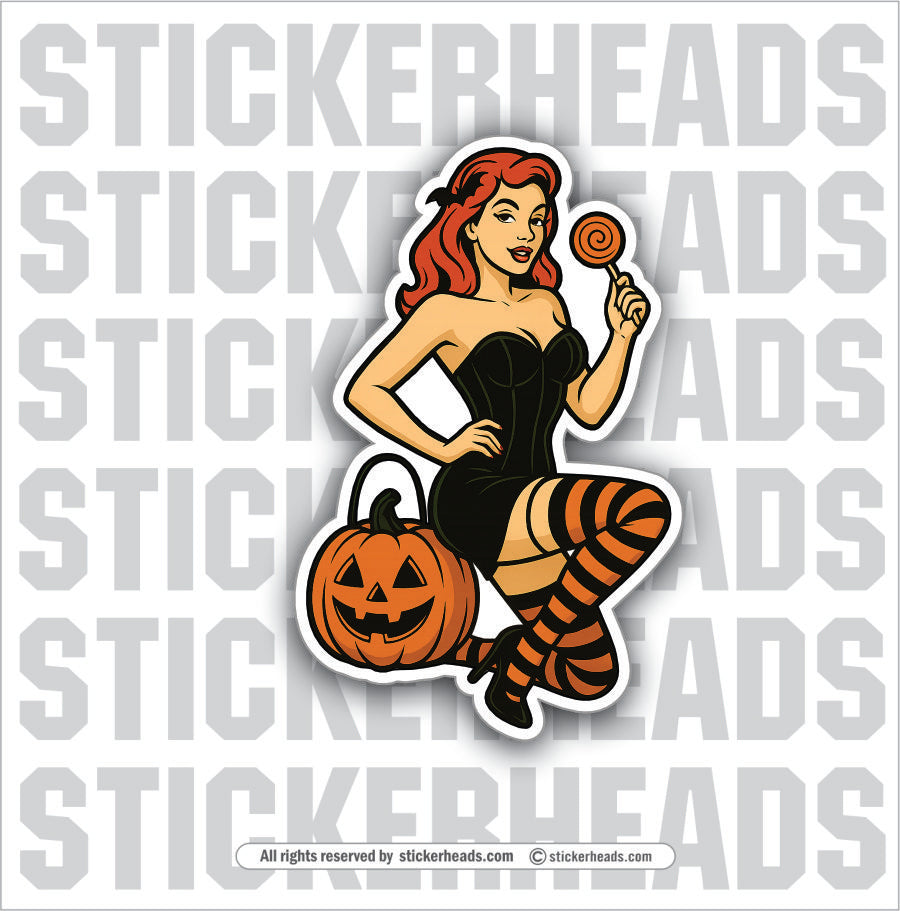 TRICK OR TREAT -  SEXY  GIRL  HORROR WHORE