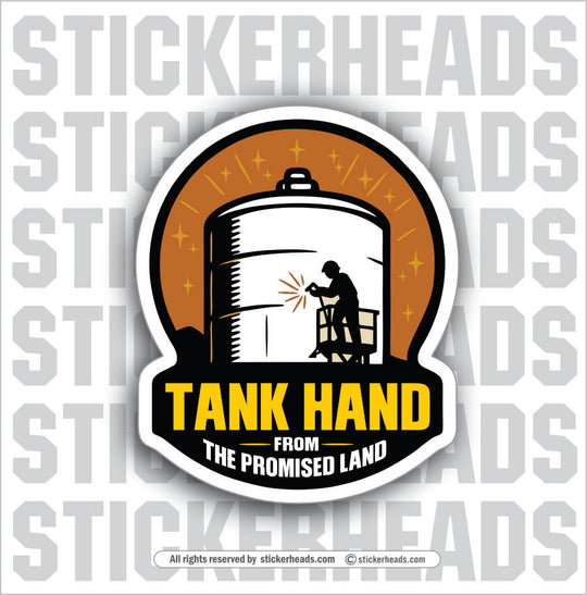 TANK HAND FROM THE PROMISED LAND - TANK BUILDER Sticker