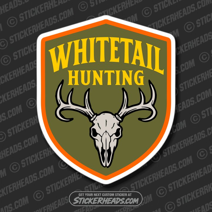 WHITETAIL HUNTING - DEER Hunting Hunt Sticker