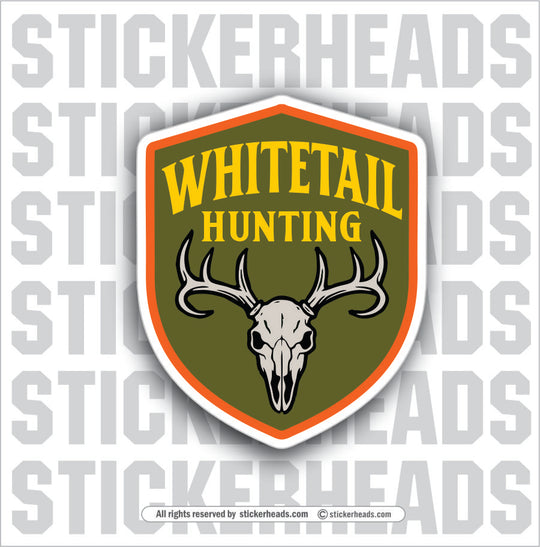 WHITETAIL HUNTING - DEER Hunting Hunt Sticker