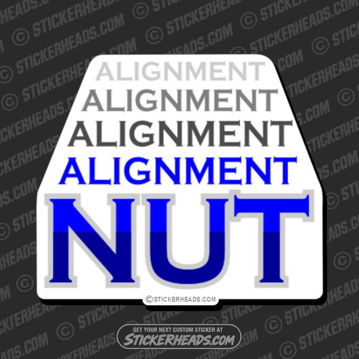 Alignment Nut -  Millwright Millwrights  - Sticker