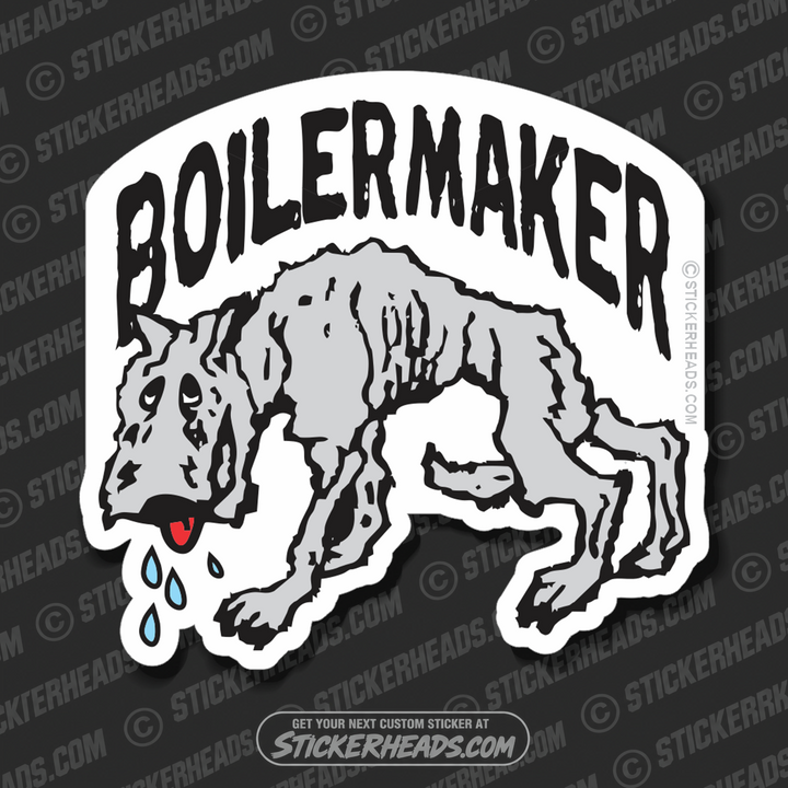 Animal ver 2  -  Boiler maker  boilermakers  boilermaker  Sticker
