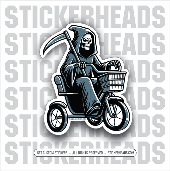 DEATH CYCLE - TRI-CYCLE - Work Union Misc Funny Sticker