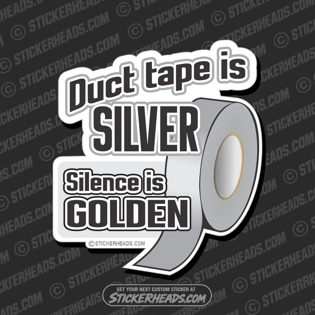 SH-PROTECTED|duct tape silver silence golden