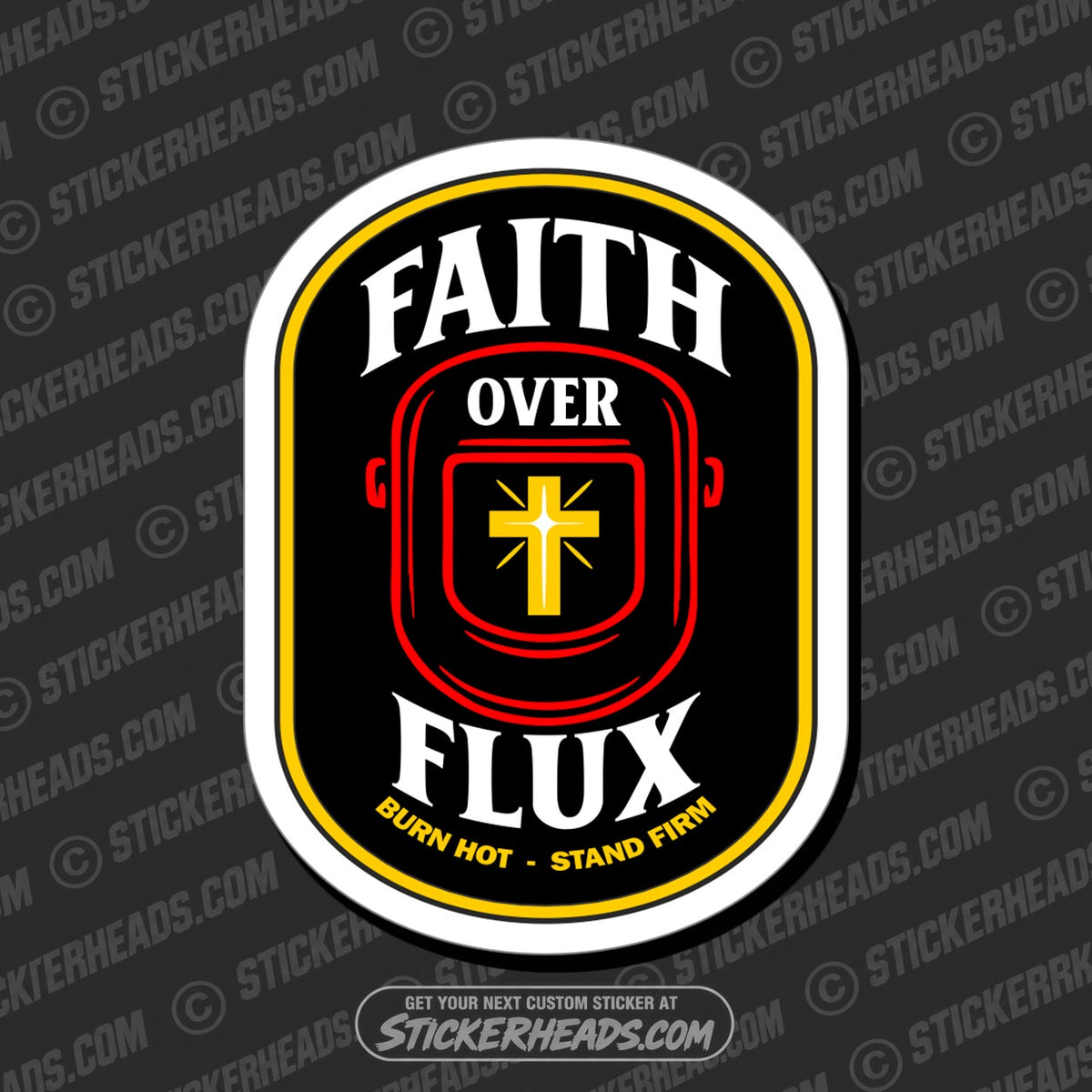 SH-PROTECTED|TAG-REPAIR|faith-over-flux-religious-weld-welding-welder-sticker