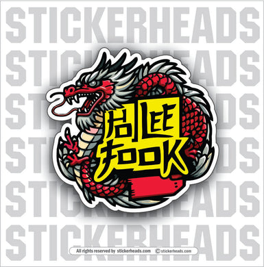 HO LEE FOOK - CHINESE DRAGON  -  Work Job Funny Sticker