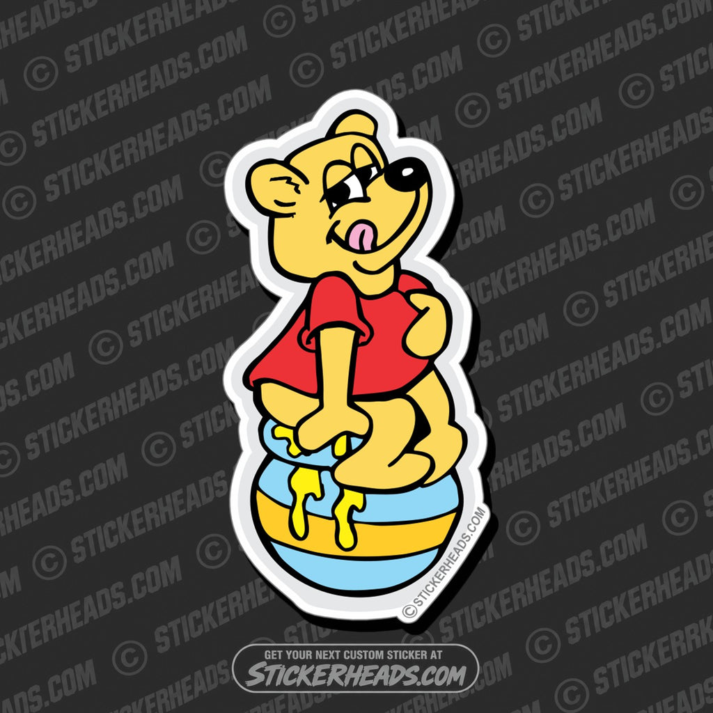 SH-PROTECTED|TAG-REPAIR|honey-pot-bear-funny-sticker