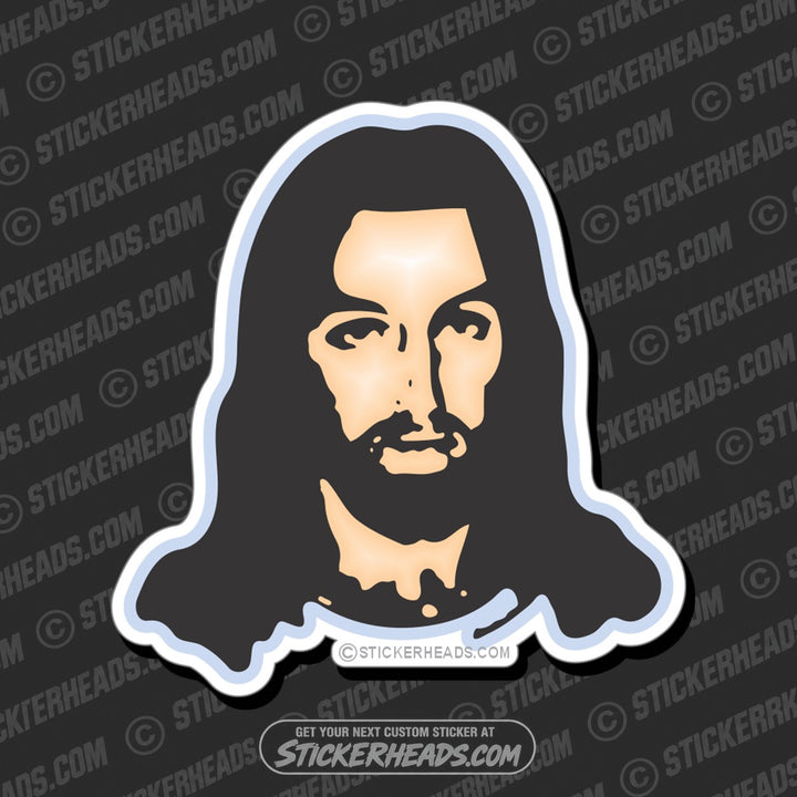 Jesus Head - Religious Sticker