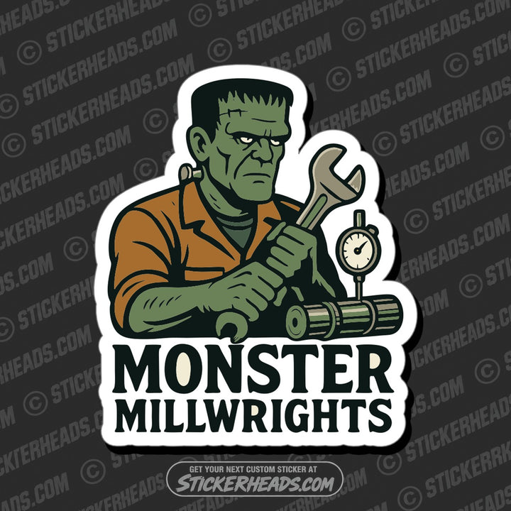 MONSTER MILLWRIGHT - HALLOWEEN Misc Sticker