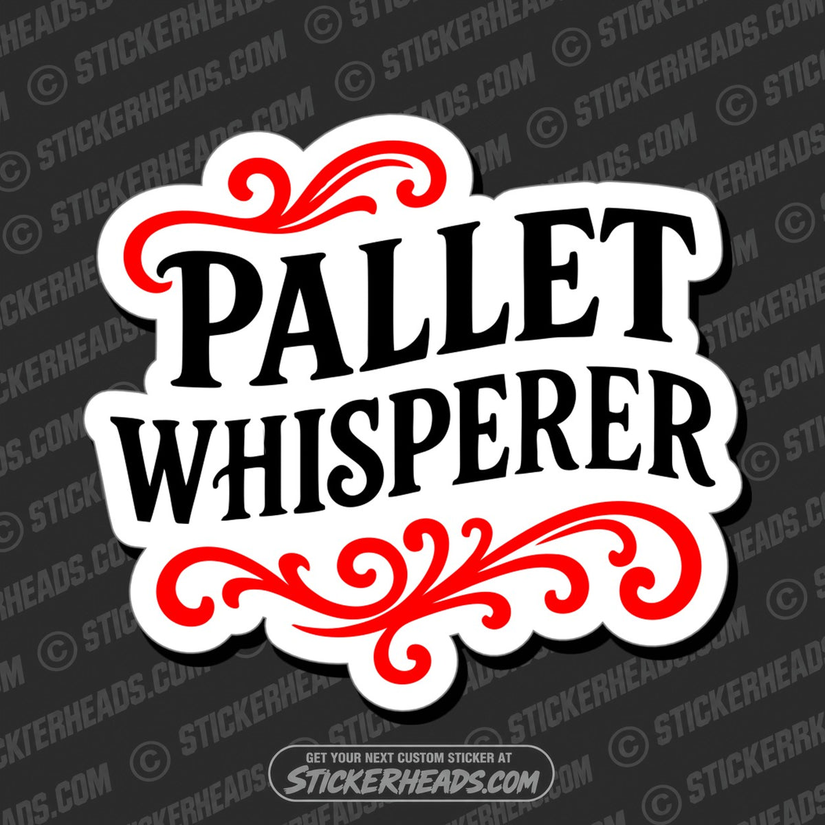 SH-PROTECTED|TAG-REPAIR|pallet-whisperer-forklift-ohperator-sticker