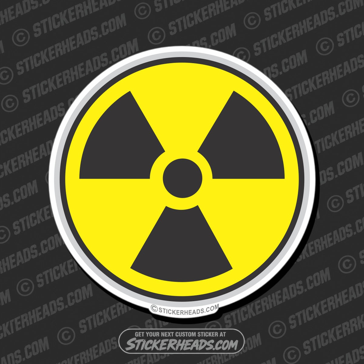 SH-PROTECTED|TAG-REPAIR|radiation-circle-symbol-funny-sticker