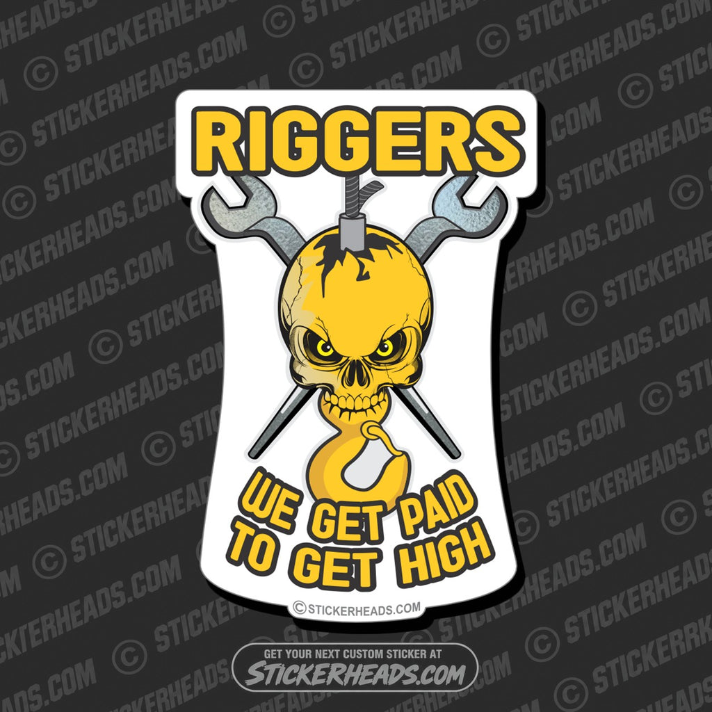 SH-PROTECTED|TAG-REPAIR|riggers-paid-to-get-high-skull-with-crossed-spud-wrenches-rigger-riggers-sticker