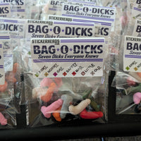 BAG-O-DICKS - 3D Printed -  Guy Gifts - Man Cave Shit