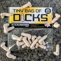 TINY BAG OF DICKS  - Work Union Misc Funny -  Guy Gifts - Man Cave Shit