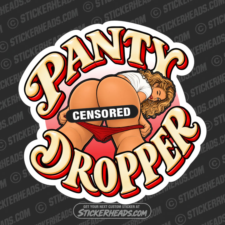 PANTY DROPPER - SEXY CHICK - Sticker
