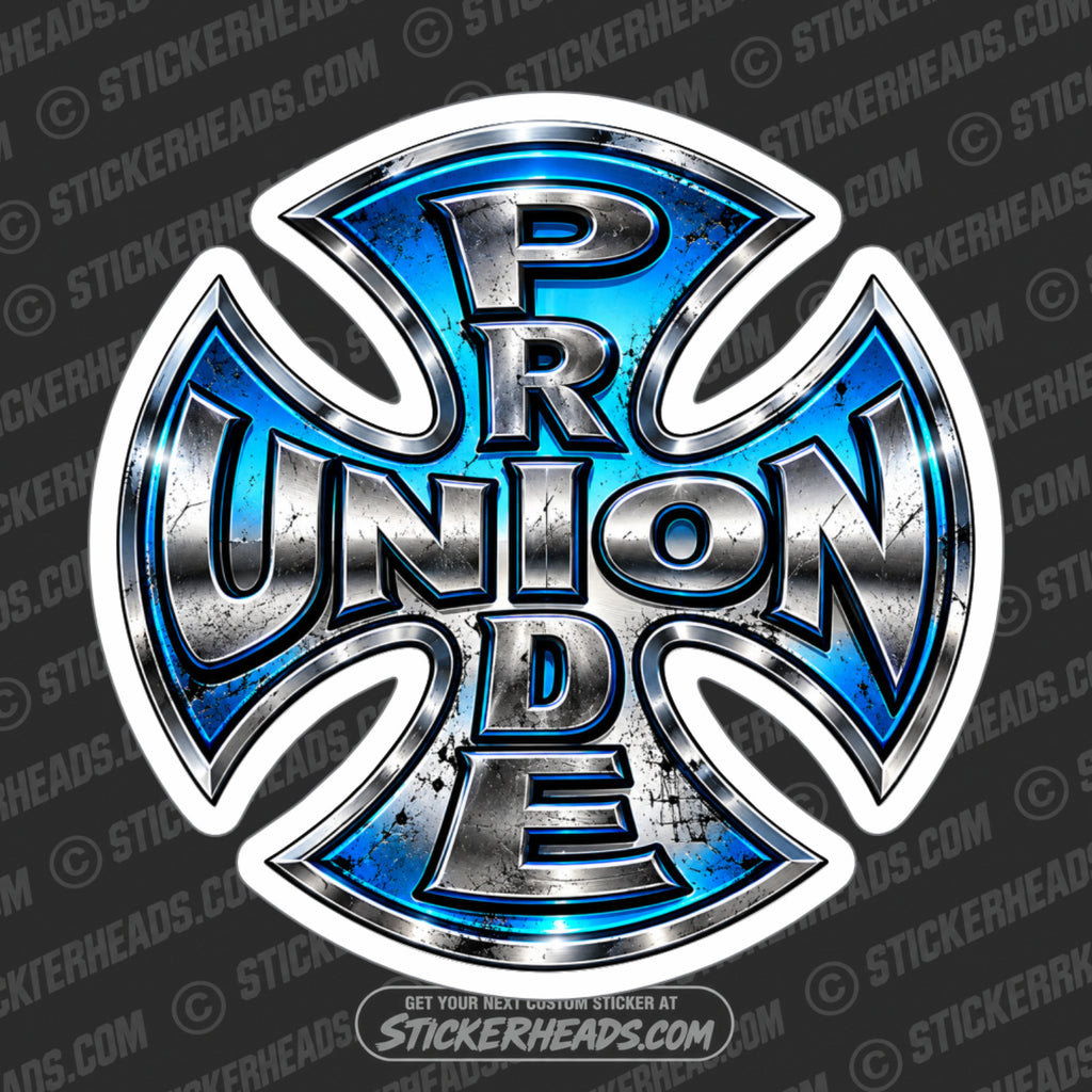 Iron Cross - Union pride   -  Misc Union Sticker