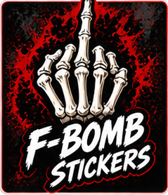 F Bomb Stickers