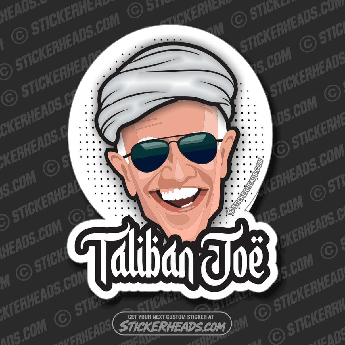 Taliban Joe - Biden - Anti Biden  Political  Sticker