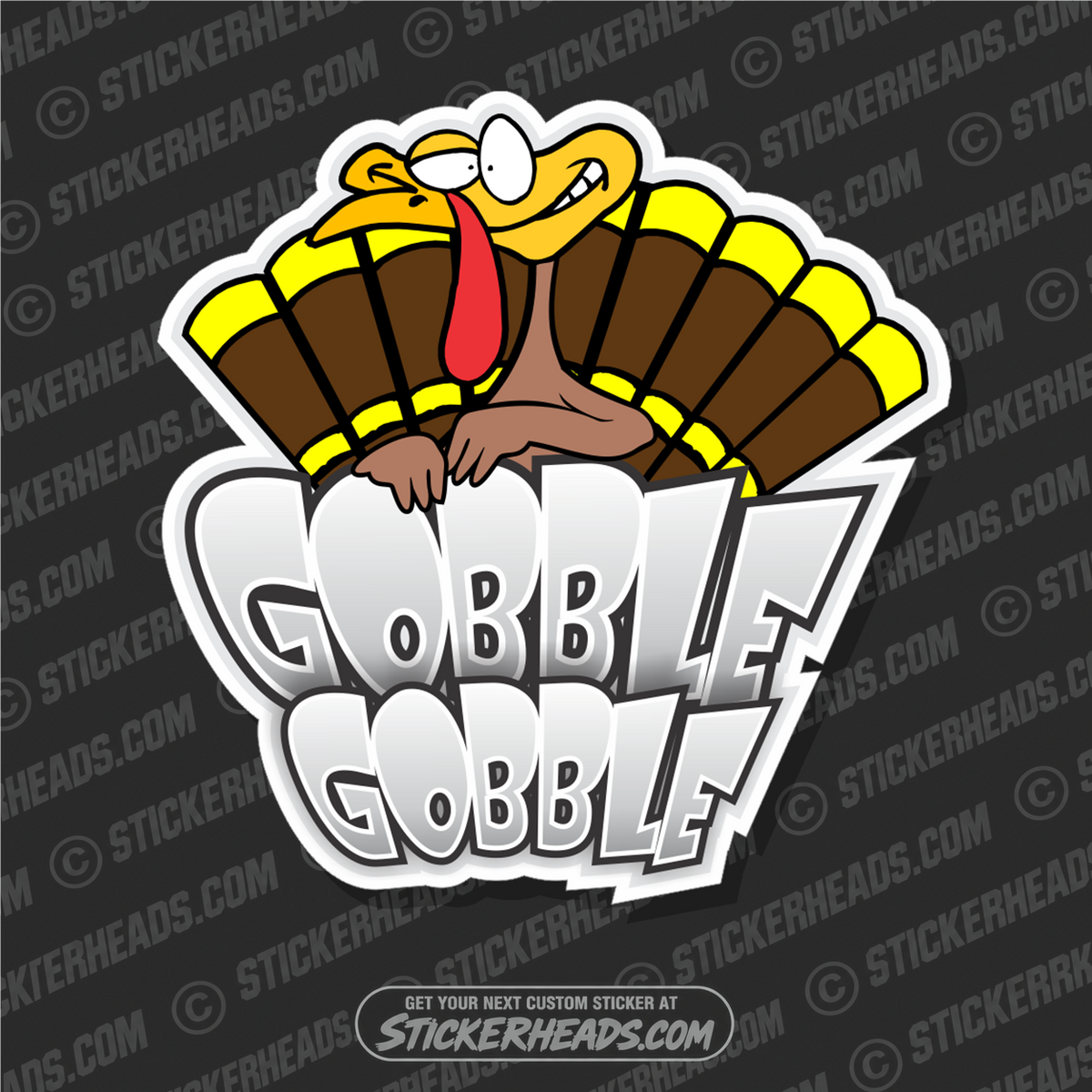 Gobble Gobble Turkey Hunter - Hunting Hunt Sticker