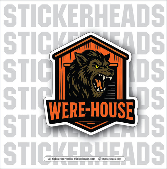 WERE-HOUSE - HALLOWEEN Misc Sticker