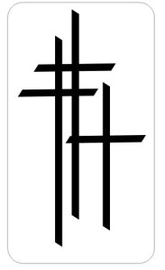 3 Crosses   - Religious Sticker