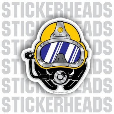 Diver Helmet - Commercial Diver Sticker