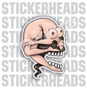 skull babe sexy - Funny Sticker