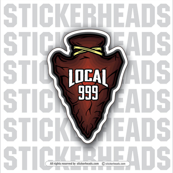 ARROWHEAD - Native Indian American Sticker
