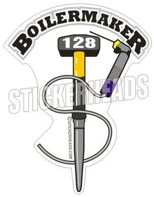 Sledge hammer - Welders - $ - your local -  boilermakers  boilermaker  Sticker